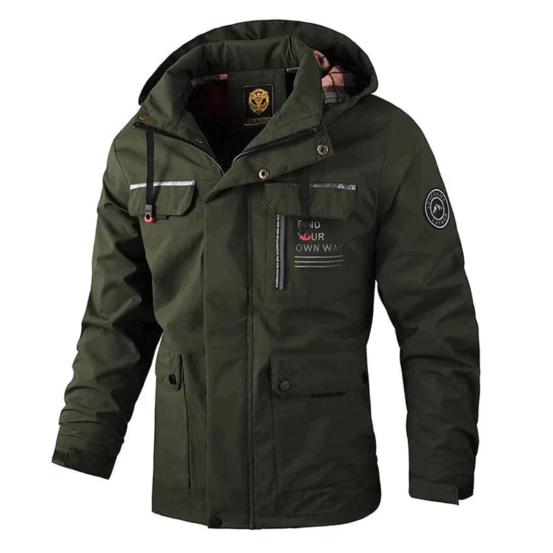 TimelessComfort Veste Antivento da Uomo - Protezione dal Vento Casual ed Elegante
