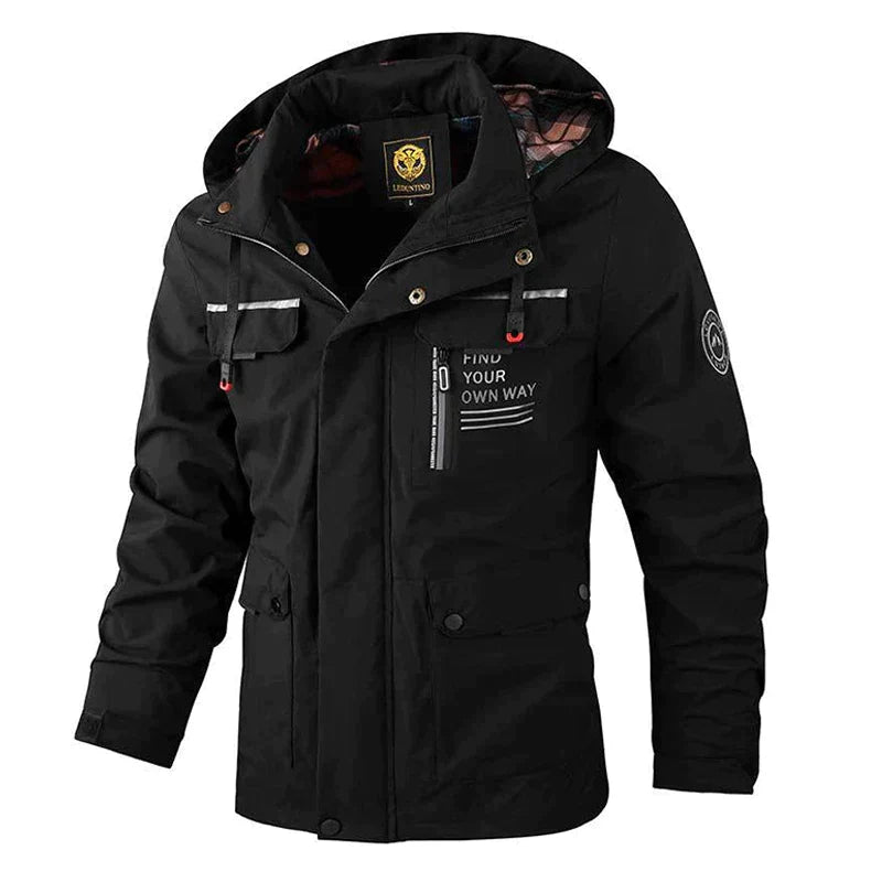 TimelessComfort Veste Antivento da Uomo - Protezione dal Vento Casual ed Elegante