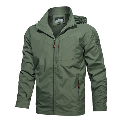 AlpineFlex® Veste coupe-vent légère pour hommes pour aventures en plein air