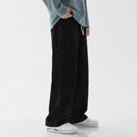 Jeans larghi dritti casual da uomo