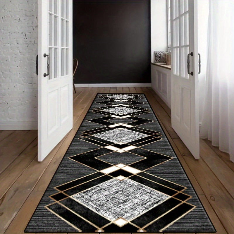 Tapis pour couloir moderne et lavable