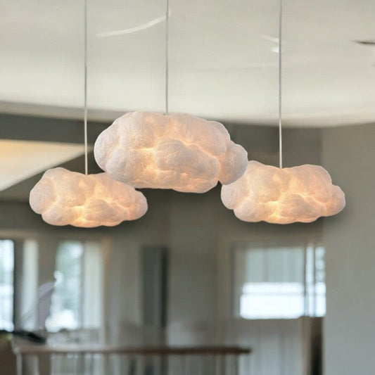 Suspension nuage design LED pour éclairage intérieur moderne