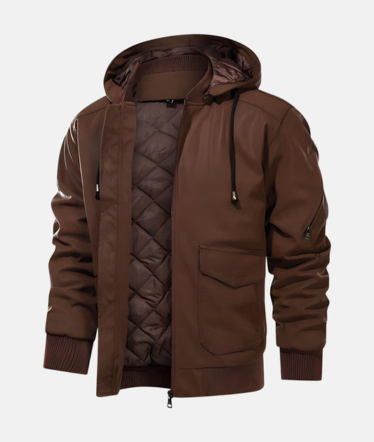 Veste matelassée pour homme idéale pour l'hiver et offrant un style moderne et chaud