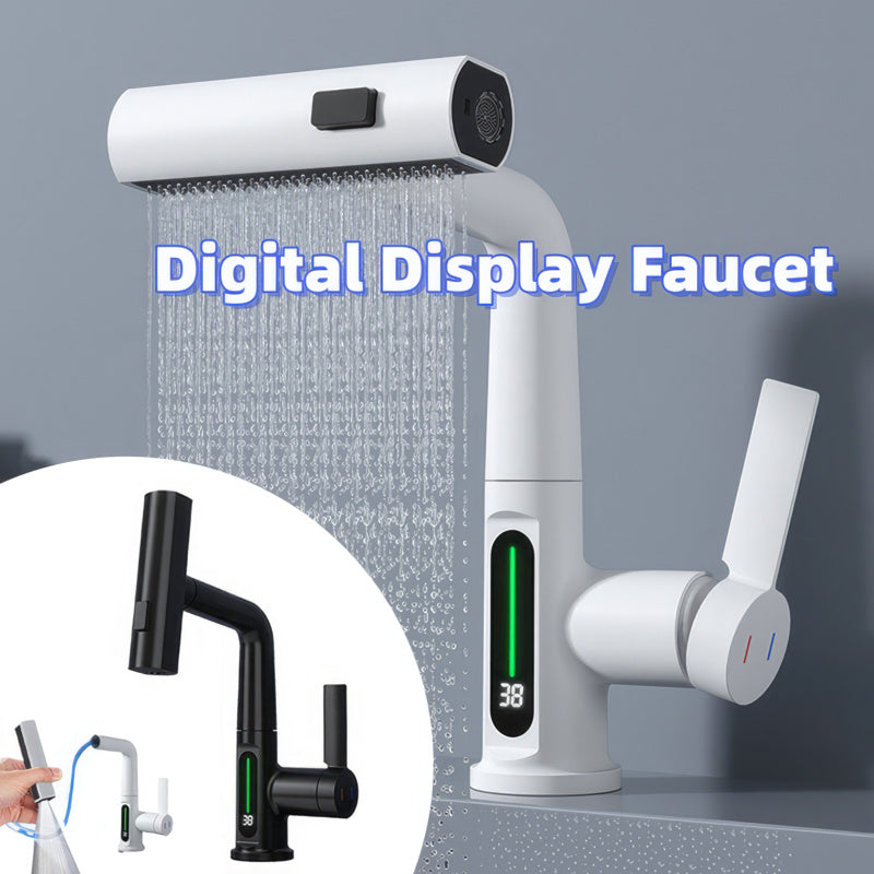 SmartFaucet Pro | Robinet Intelligent avec Affichage Numérique