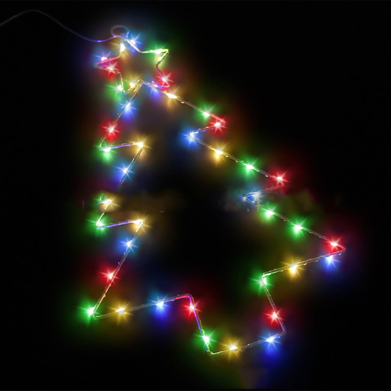 Guirlande Festive LED LumenLux® avec 8 Modes d'Éclairage