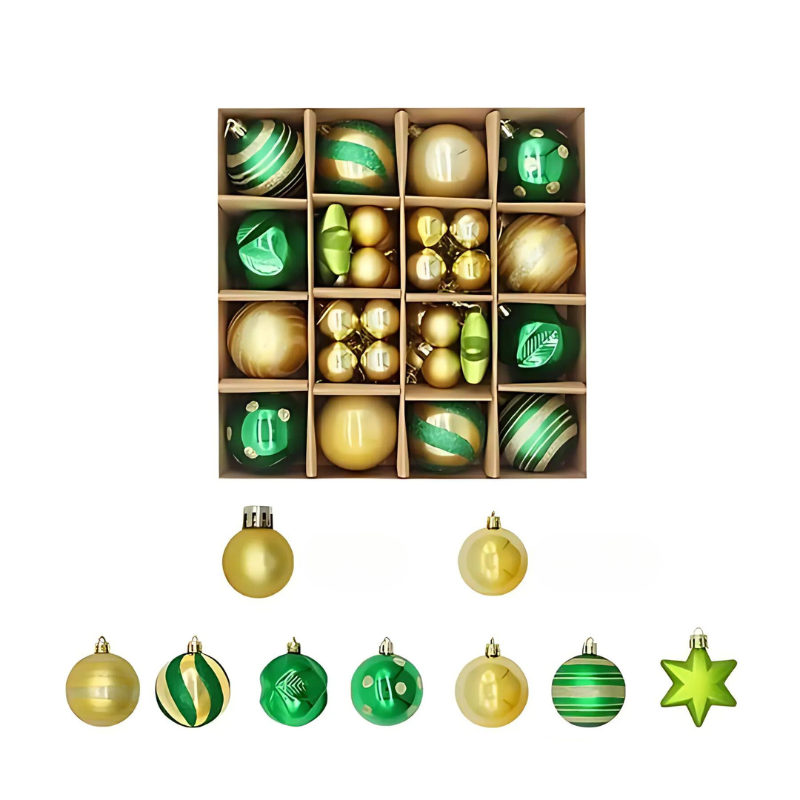 FestiveShine® Boules de Noël exclusives pour une élégance festive