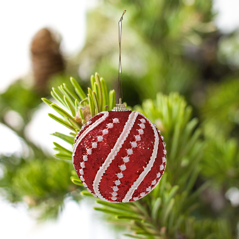 PearlLuxe® Boules de Noël Élégantes pour une Touche Festive