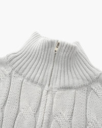 Maglione con Mezza Zip
