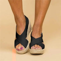 Espadrillas Ortopediche con Zeppa Comode per Donna