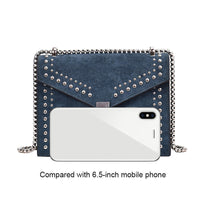 Borsa a tracolla in pelle PU per donna, stile moderno