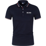 Ᏼοѕѕ – Polo Uomo Elegante in Cotone Premium