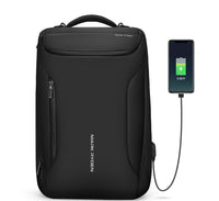 Zaino impermeabile con porta USB e compartimento digitale