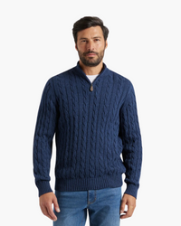 Maglione con Mezza Zip