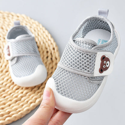 Chaussons en cuir pour bébé premiers pas