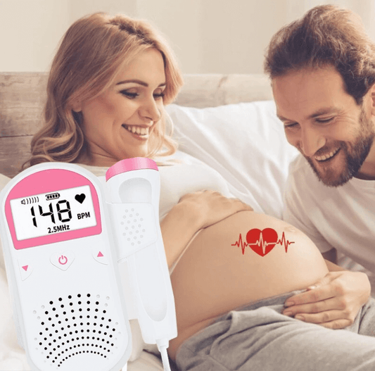 Appareil doppler fœtal pour suivre les battements du cœur du bébé