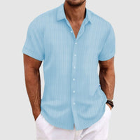 Camicia a Maniche Corte Loose Fit