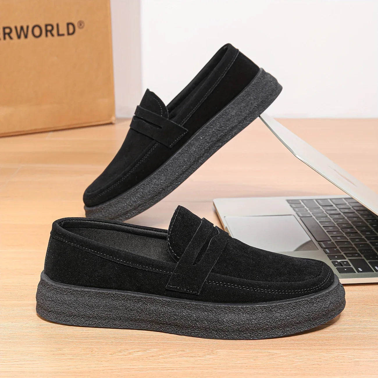 Lorenzo | Mocassini in camoscio