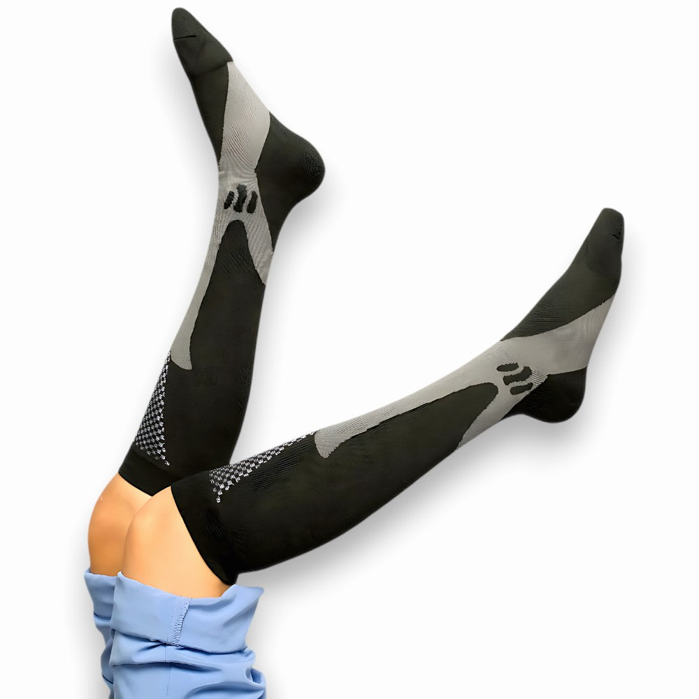 Bas de compression et chaussettes de contention pour confort et soutien