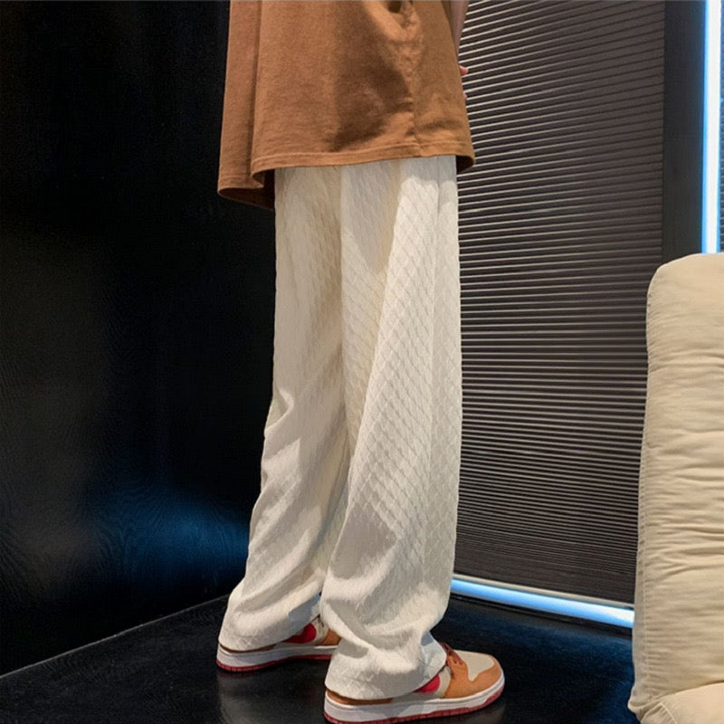 Pantaloni jacquard