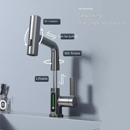 SmartFaucet Pro | Robinet Intelligent avec Affichage Numérique