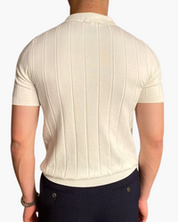 Polo in Cotone a Coste – Stile Raffinato per Ogni Giorno