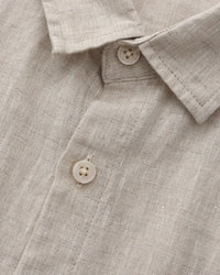 Cape Town - Camicia in lino a maniche corte