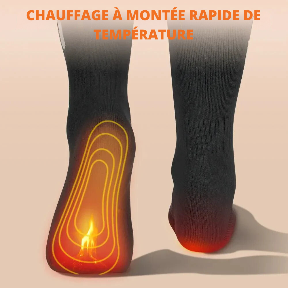 Toast® Chaussettes Chauffantes Unisexes pour des Pieds Bien au Chaud