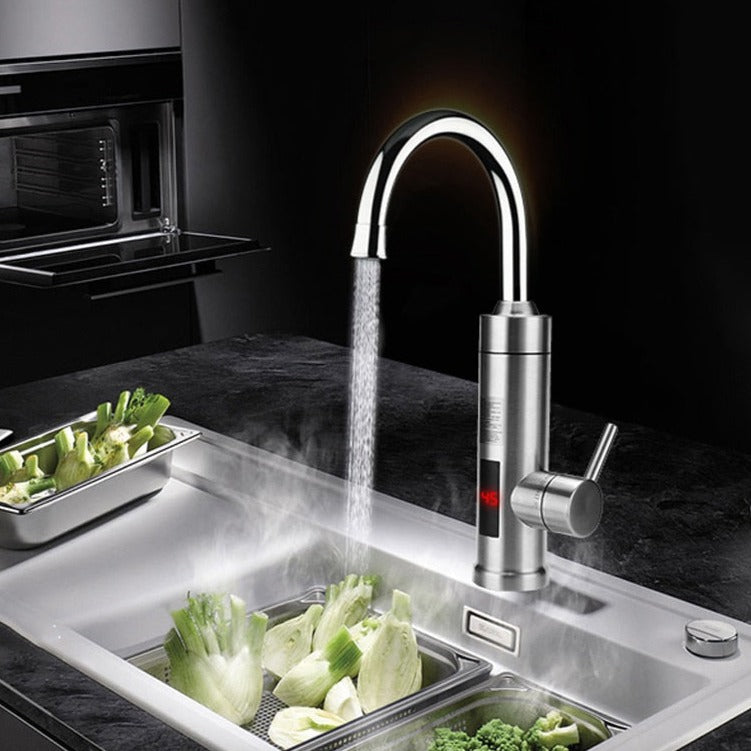 robinet électrique avec design moderne pour cuisine