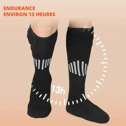 Toast® Chaussettes Chauffantes Unisexes pour des Pieds Bien au Chaud