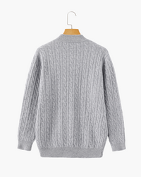 Half Zip in 100% Cashmere