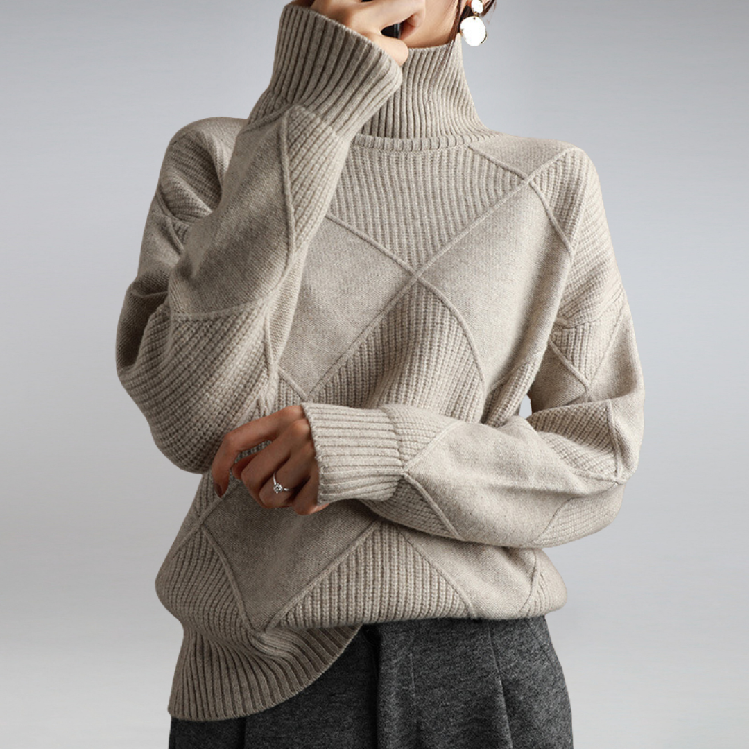 Elisabetta | Maglione dolcevita in cashmere