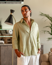 Camicia 100% Lino