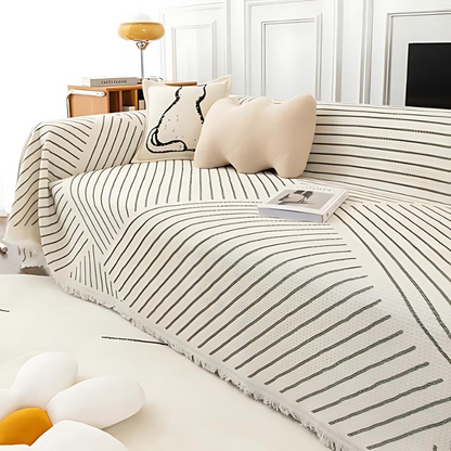 NordicHome® Housse de Canapé Exclusive au Design Scandinave