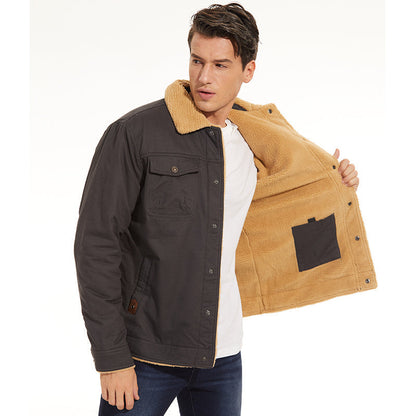 Blouson Homme NordicWear® avec doublure en laine chaude