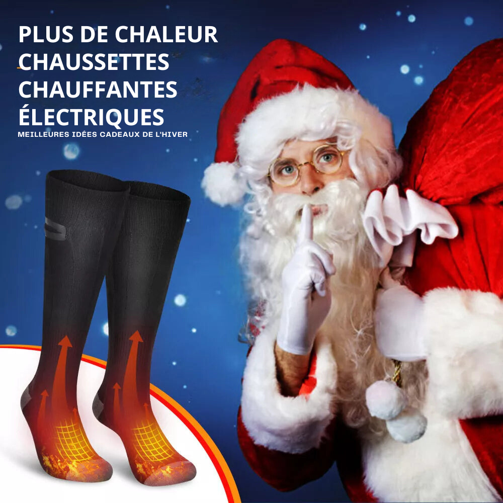 Chaussettes Chauffantes Unisexes Matt® avec Batterie de 4000mAh