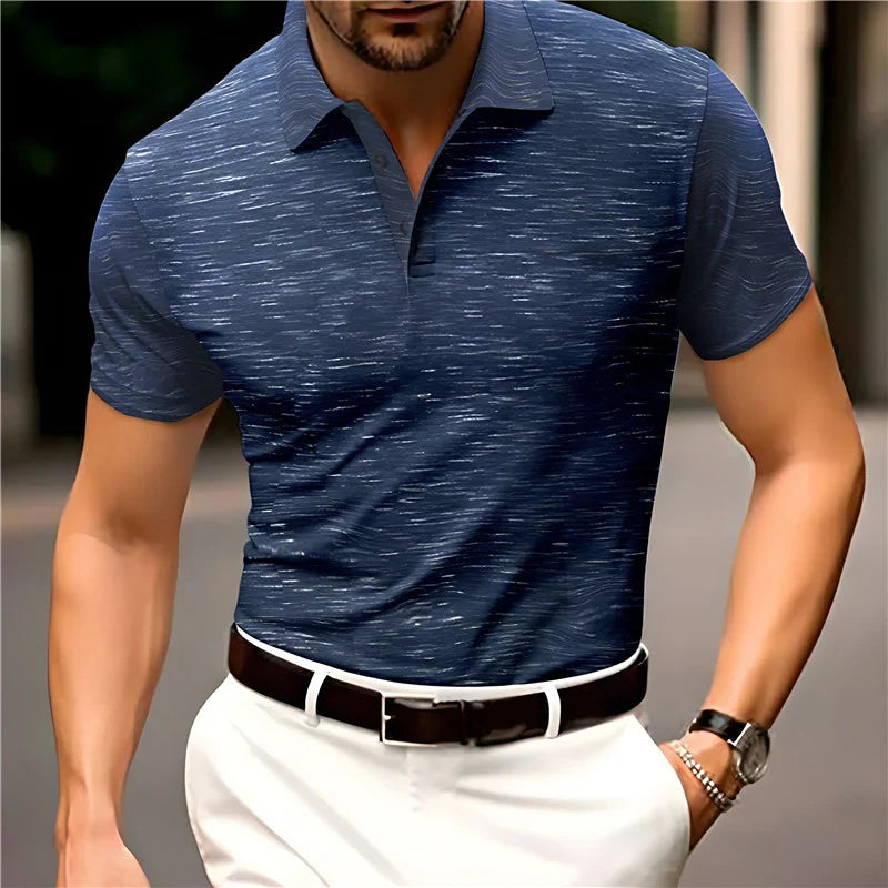 Testo alternativo: polo estiva, polo traspirante, polo leggera, polo slim fit, polo elegante, polo da uomo, abbigliamento estivo uomo, polo moderna, polo estiva, polo traspirante, polo leggera, polo slim fit, polo elegante, polo da uomo, abbigliamento estivo uomo, polo moderna. Polo moderna da uomo, modello elegante slim fit, tessuto leggero e traspirante ideale per l’estate, perfetta come abbigliamento estivo maschile.