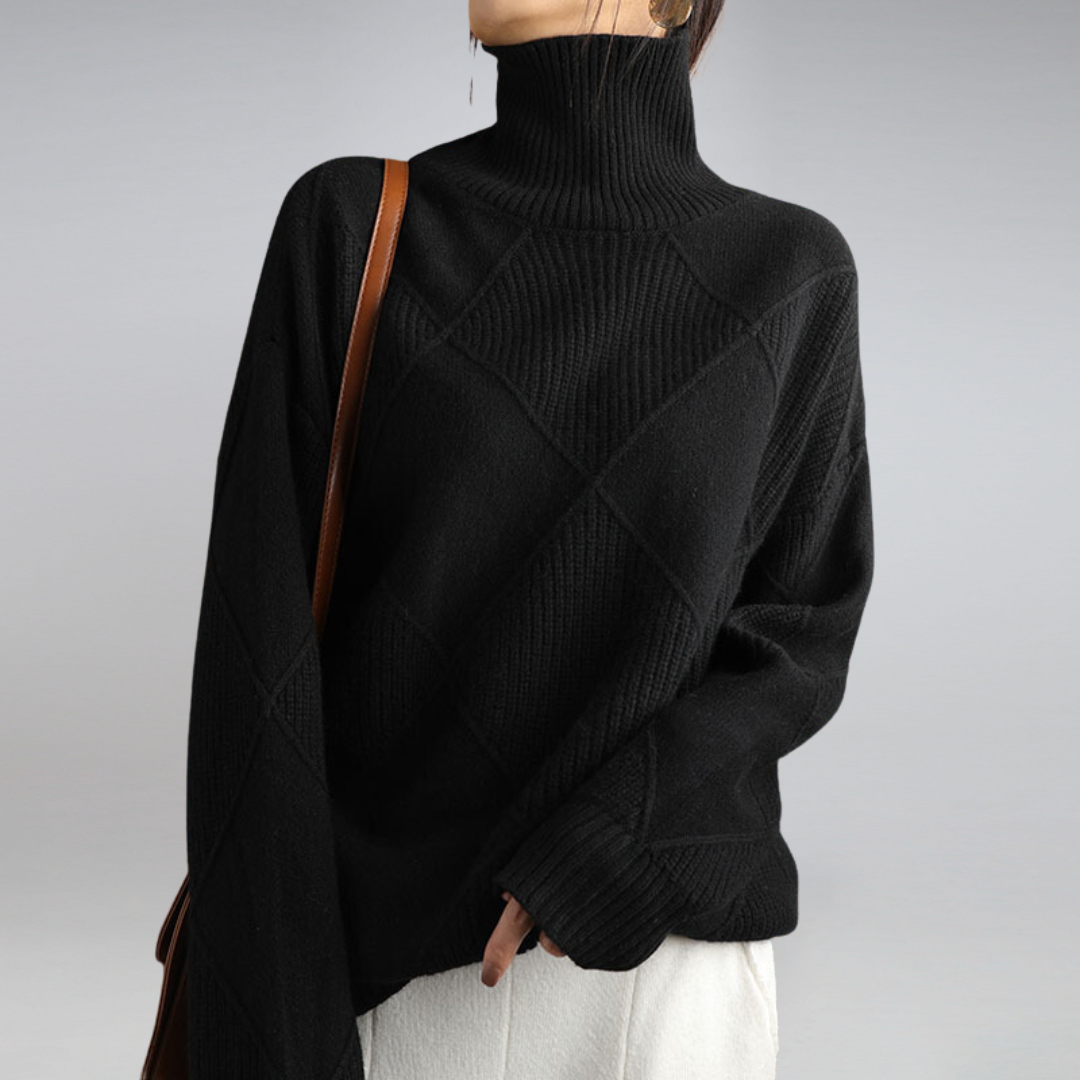 Elisabetta | Maglione dolcevita in cashmere