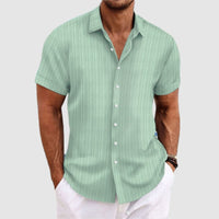 Camicia a Maniche Corte Loose Fit