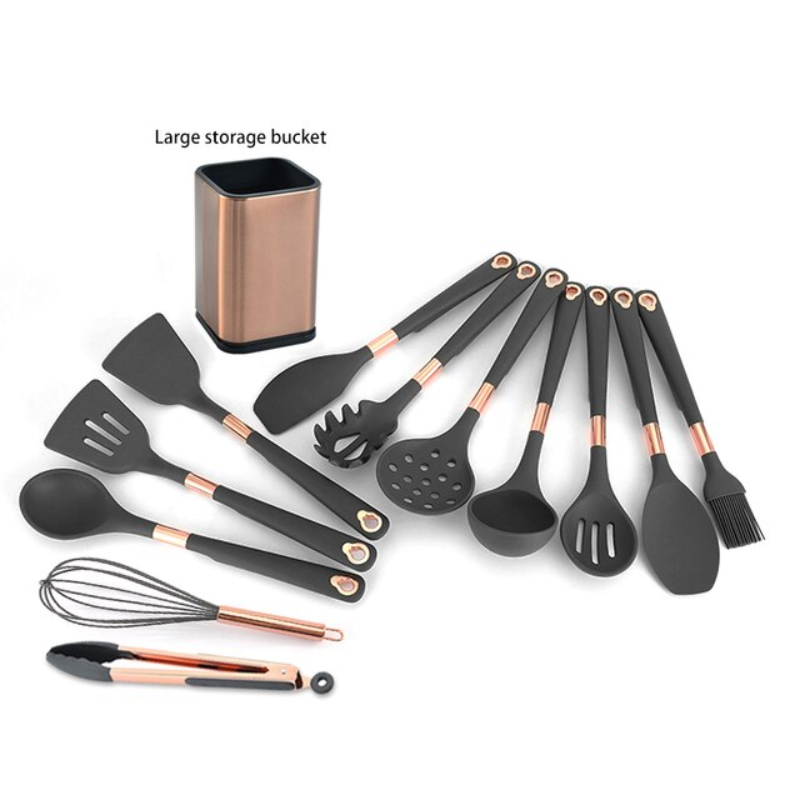 KochMaster® Ensemble de Luxe d'Ustensiles de Cuisine 12 Pièces