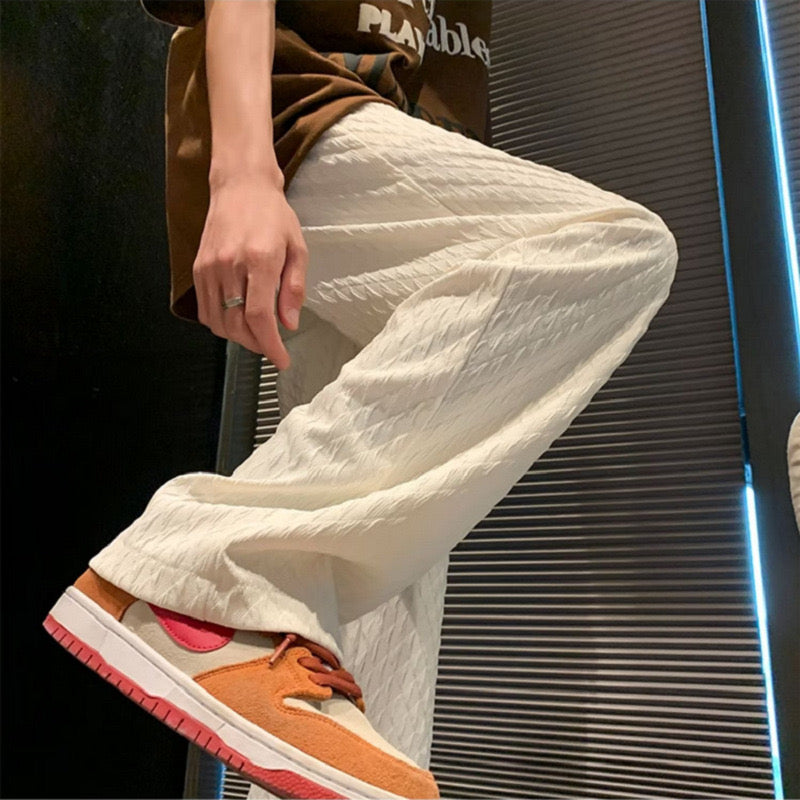 Pantaloni jacquard