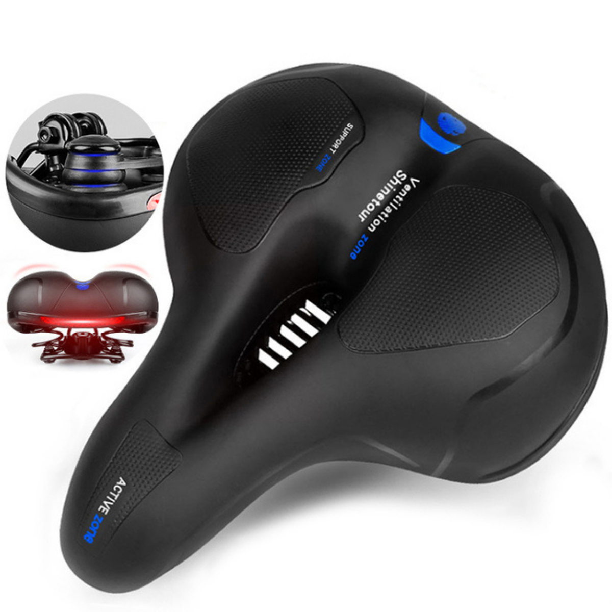 ShockAway - Selle de Vélo Amortissante: Confort & Performance en Un Seul Produit!