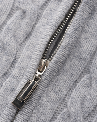 Half Zip in 100% Cashmere