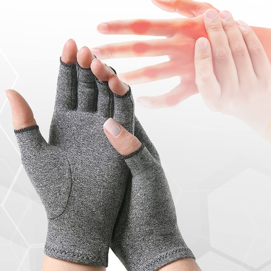 Gants de compression pour l'arthrose de la main