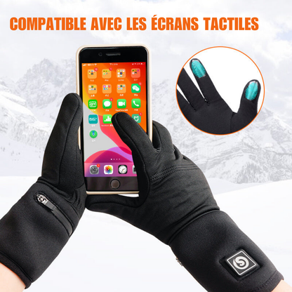 HeatGlide® Gants Doublure Chauffants Unisexes, Fins et Respirants