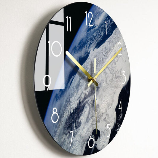 horloge murale moderne design silencieuse