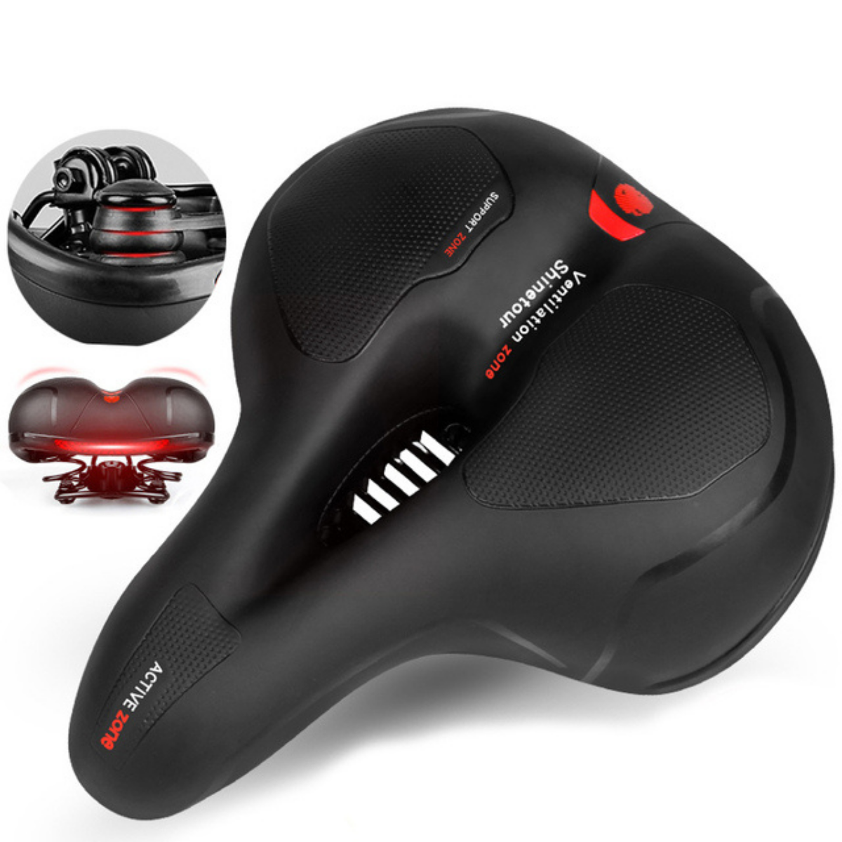 ShockAway - Selle de Vélo Amortissante: Confort & Performance en Un Seul Produit!