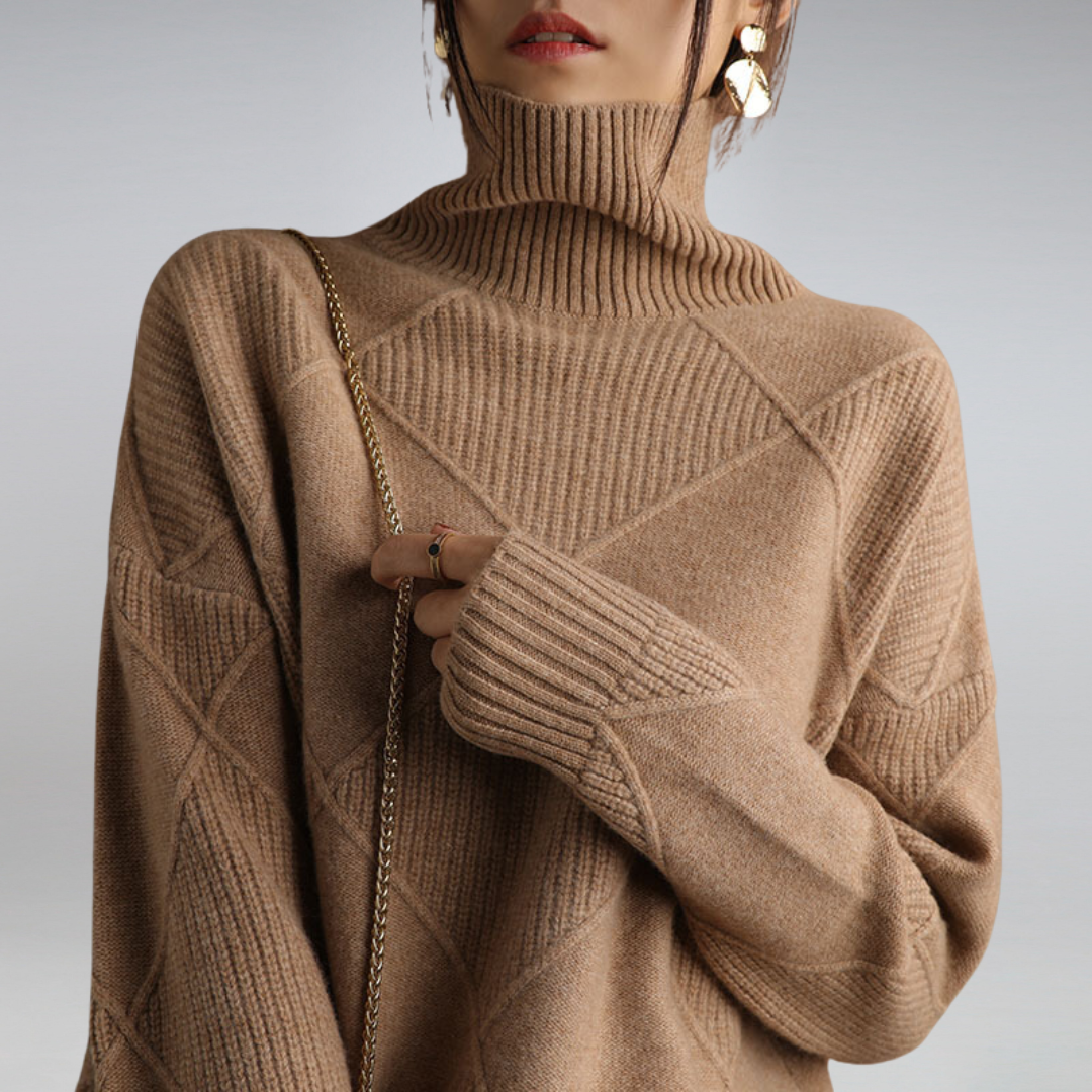 Elisabetta | Maglione dolcevita in cashmere