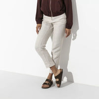 Sandali in Pelle Scamosciata Mocca