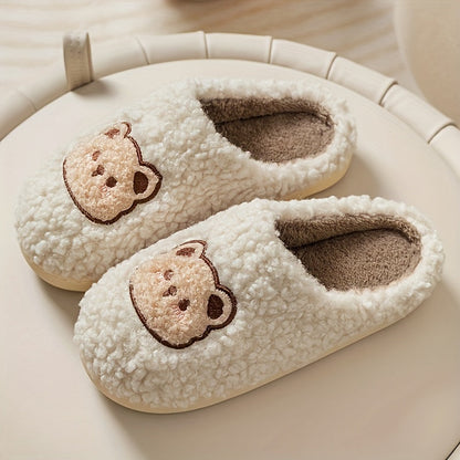 Dobi® Chaussons Antidérapants en Peluche Douce