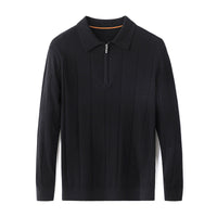 Maglia di Base Design a Contrasto di Colore a Righe